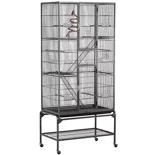 Yaheetech 69 Inch Large Iron Parrot Cage